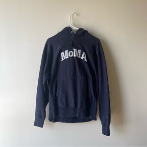 MoMA Hoodies Champion Navy Size Medium